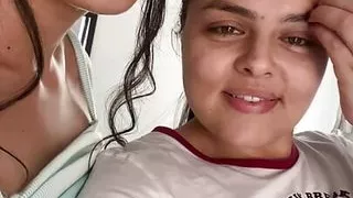 Our neighbor dropped his phone, we give him a hot surprise