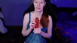 JOI the Red-haired Goddess Will Teach You How to Jerk off! Follow Her Instructions Carefully!