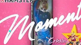 Moments: Sissy dancing and showing off herself