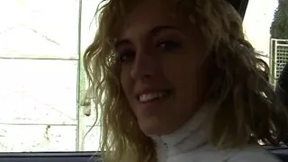 Olds fuck dolls - young slut Sarah Sweet giving POV blowjob to old man in car