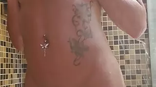 got horny in the shower on vacation