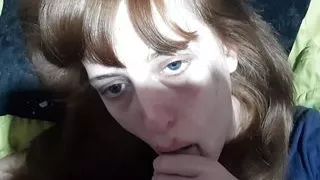 Teen sucks stepbrothers dick