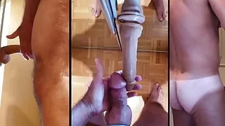 A dick frott with my masturbation buddie Bernard