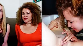 Ersties - Girls enjoy an intimate massage with a wet end