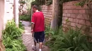 The Blonde Housekeeper Asks Her Lover Over for Some Dirty Anal Pleasure Instead of Going to Work.