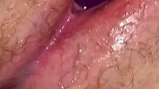 fucking my pussy up close - watch me stretch my pretty hole open!
