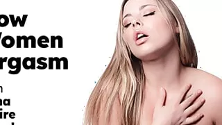 UP CLOSE - How Women Orgasm With The Sexy Anna Claire Clouds! SOLO FEMALE MASTURBATION! FULL SCENE