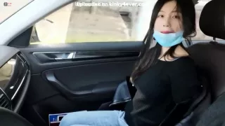 Chinese Girl Outdoor Bondage