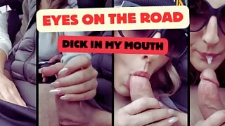 Slut MILF Teacher sucks the cock of his Uber driver