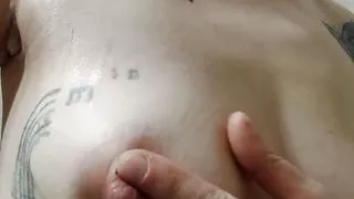 I love playing with my nipples, any time is a good time to make a catch don't you think?