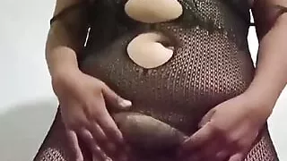 Slut dancing sexy in lingerie