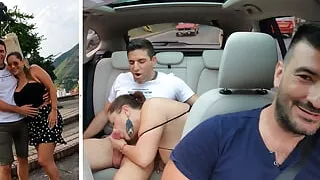 EXTREME Car Sex With BIG ASS Colombian MILF Picked Up in The Street - Susy Cruz