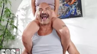 Charles Dera Has A Fetish For Armpits So He Licks Amber Summer's Right Away Before Licking Her Pussy - MOFOS