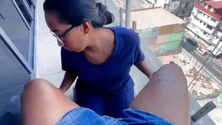 Happy Ending Massage with Risky Cum
