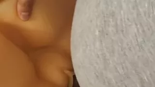 Fucking that pussy on the chair