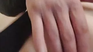 Sissy wearing silicone female suit