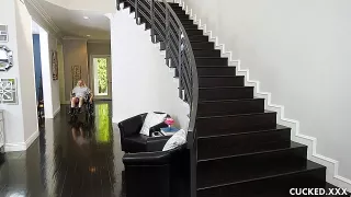 Opa schaut beim Ficken zu