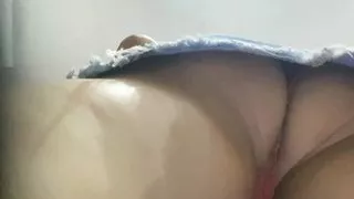 They filmed it for under the skirt