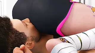 Flirty F (Oppai Comics) - PART 6 - Sexy Wrestling By MissKitty2K