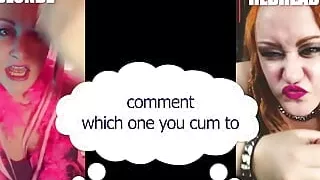Comment Which One Made You Cum Blonde or Redhead Straight Version.