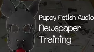 Puppy Fetish Newspaper Training