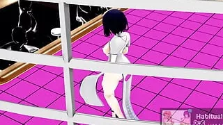 mmd r18 ZLS Gimme x Gimme dildo fuck in school fuck 3d hentai
