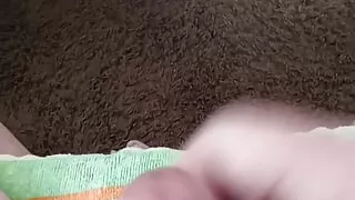 Jacking my little dick