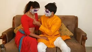 Desi Sali Sapna deeply understands mood of jiju