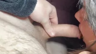 Girlfriend playing around with my cock