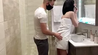 Fucked a Friend's Fiancee in the Bathroom and She Was Late for the Ceremony - Anny Walker