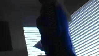 Teen babe Christine solo showing off her panties