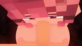 Minecraft girl fucks random guy - Minecraft sex mod Animation