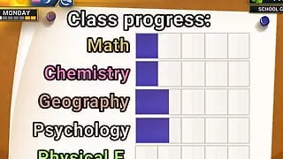 World Of Sisters (Sexy Goddess Game Studio) #116 - School Fuck On The Desk  By MissKitty2K