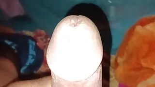 The penis was erect.