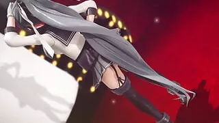 Mmd R-18 Anime Girls Sexy Dancing Clip 495