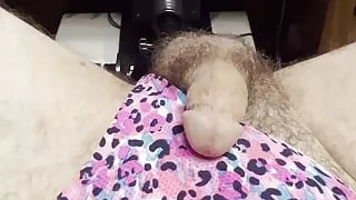 Sissy slut has 15 min of sissygasms back to back and tons of cum