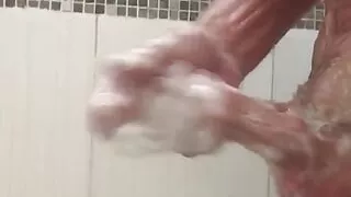 Washing My Penis, and Then Cum