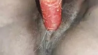 Cute Newly Bhabhi sex with Carrot