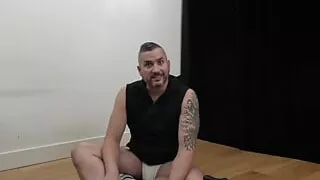 Humiliation personal training with fat shaming and SPH from Master and slave PREVIEW