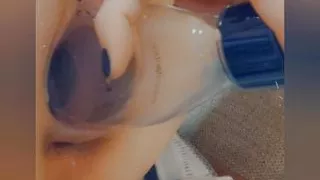 German Sub Sklavins Slave Training with Different Things From Bottle to Huge Sextoys