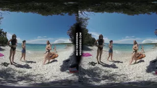 Vacation To A Topless Beach Then Late Night 4 Girl Naked Dancing