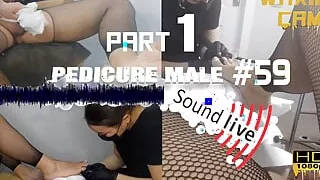 Pedicure male #59 part1