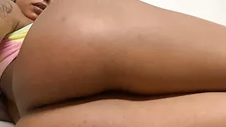 Black Babe Fucks Her Asshole for You