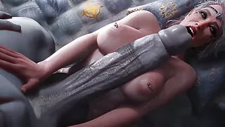 Nyl hard anal sex tasty big ass whore thirsty for huge cock swallowing a big huge cock in her tight anus thirsty for cum burning