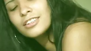 Sexy Brazilian Teen Girl Gets Face Full of Cum