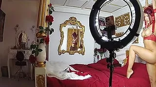 Lantaland - Having fun on sexy lingerie