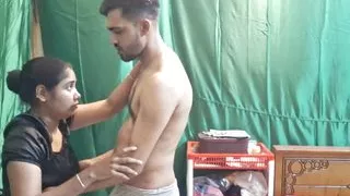 Petite Cute babe making love sex