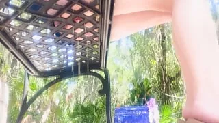 Petite Teen Wont Get Up To Piss While Reading.