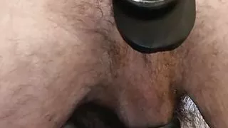 Two dildo for double penetration