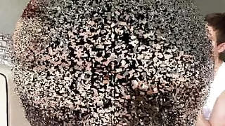 foot smelling sock sniffing